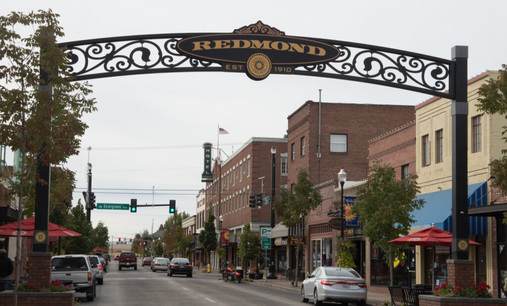 Downtown Redmond Oregon