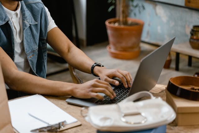 person-typing-on-laptop