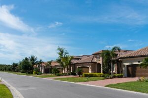 Florida neighborhood street view