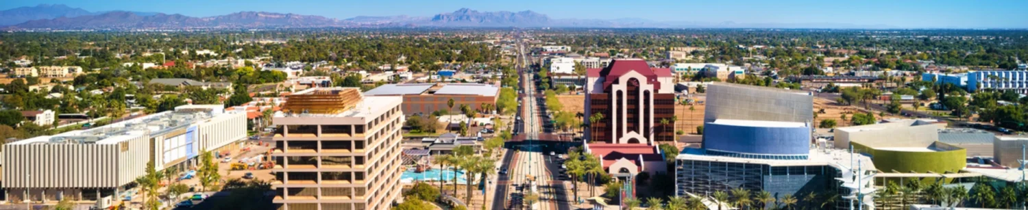 Local introductory image welcoming visitors to Real Property Management Copper State