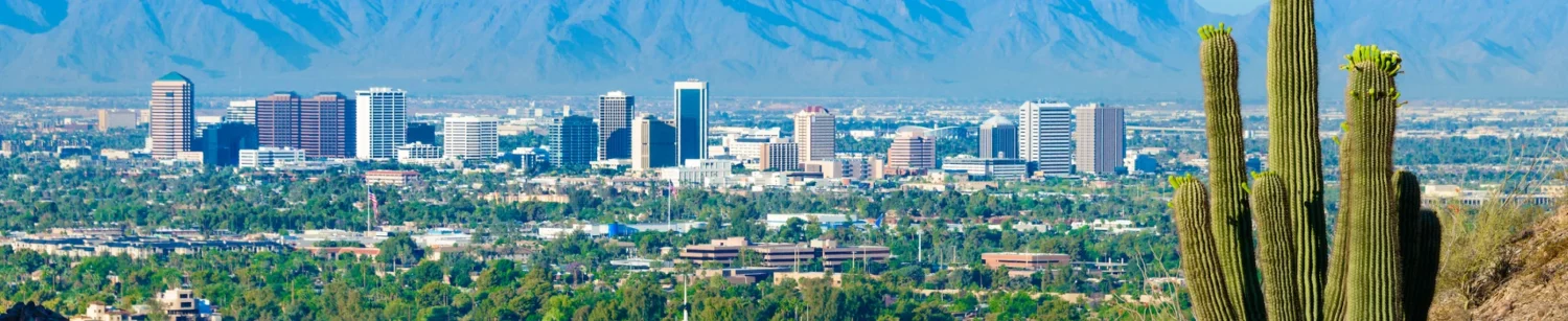 Local introductory image welcoming visitors to Real Property Management Copper State
