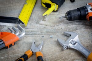an assortment of home repair tools