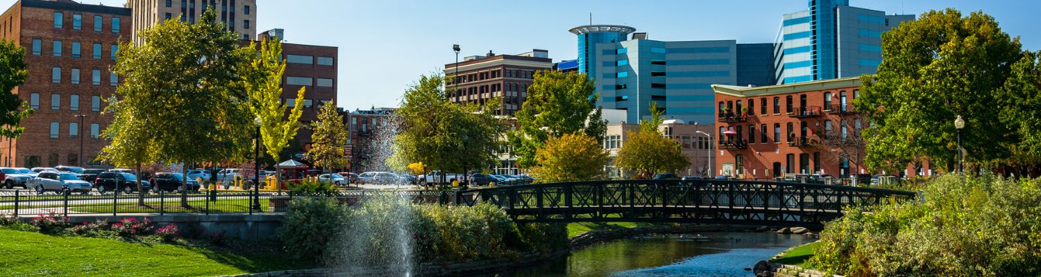 Local introductory image welcoming visitors to Real Property Management Cornerstone