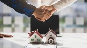 Orange County rental property owner discussing property management services with a professional manager
