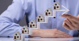 Property manager discussing rental home management options with an Orange County property owner