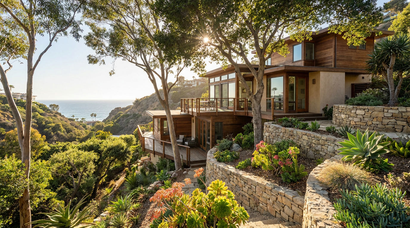 Property management in Laguna Beach, CA for hillside rental homes