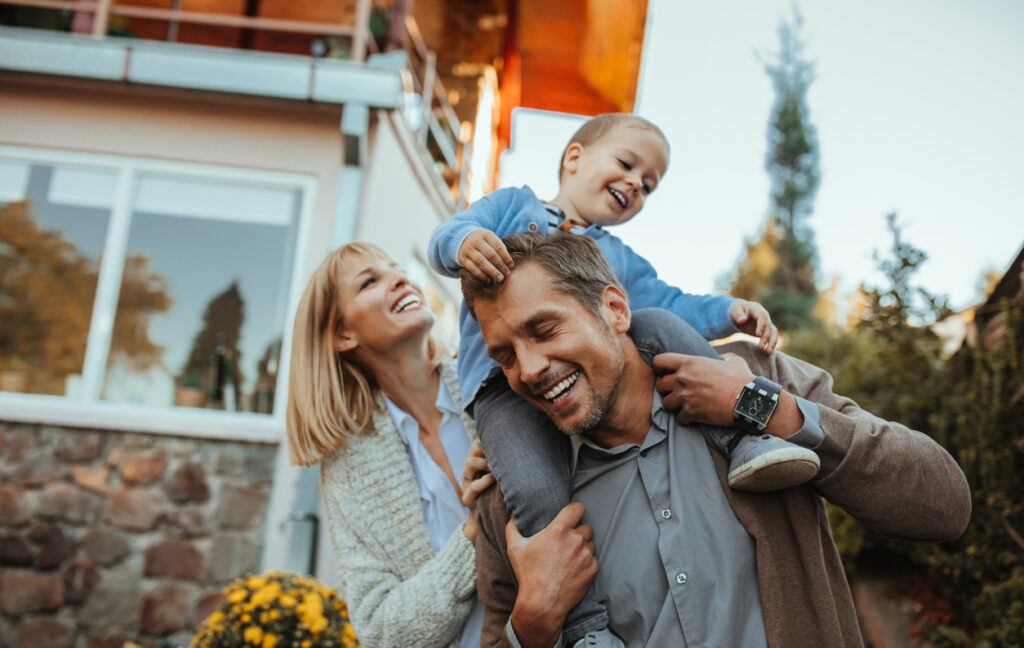 Munster Property Management Family is having fun outdoors