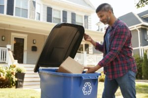 La Verkin Tenant Recycling Cardboard