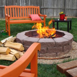 A Nice Little Fire Pit in the Backyard of your Buda Rental Property