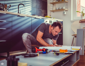 Austin Landlord Repairing the Kitchen Cabinets